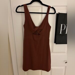Brown chestnut Abercrombie dress - never worn!